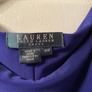 Lauren Ralph Lauren royal blue dress like new